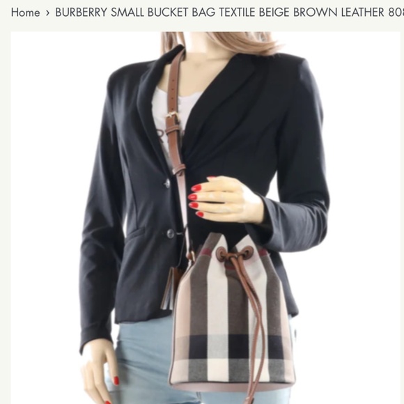 Brand NEW Burberry Bucket Bag - Picture 7 of 12